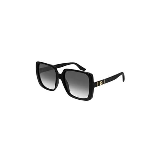 Gucci gg0632s-001 56 sunglass woman injection occhiali, multicolore, 0 unisex-adulto
