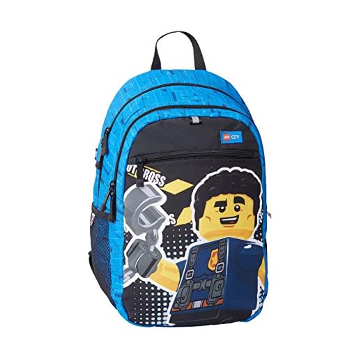 LEGO -gpl20222-2205 - zaino per la scuola city, colore blu (gpl bags gpl20222-2205)