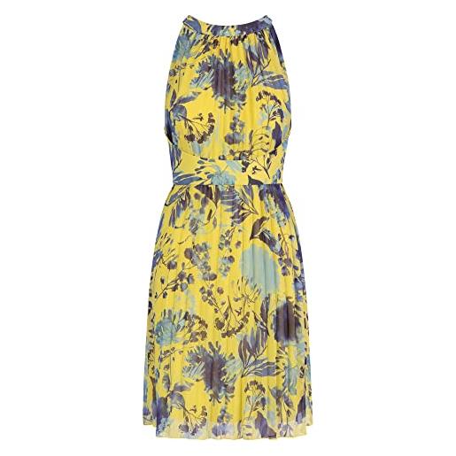 ApartFashion abito da festa vestito, giallo-multicolore, 40 donna