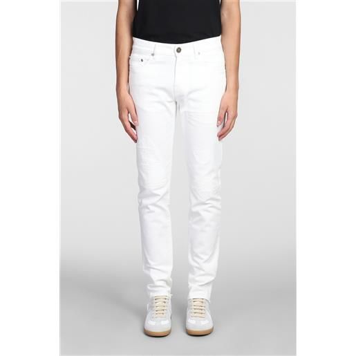 PT pantaloni torino jeans in cotone bianco