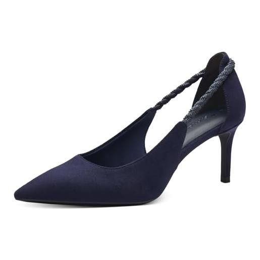Tamaris donna 1-1-22402-41, scarpe décolleté, blu scuro, 35 eu