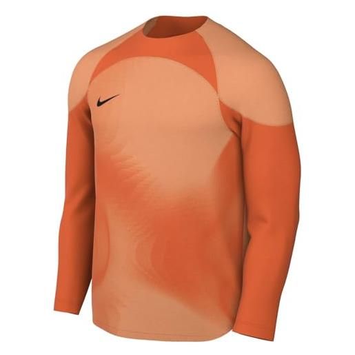 Nike m nk dfadv gardien iv gk jsyls in jersey, arancione di sicurezza/arancione/nero, xxl uomo