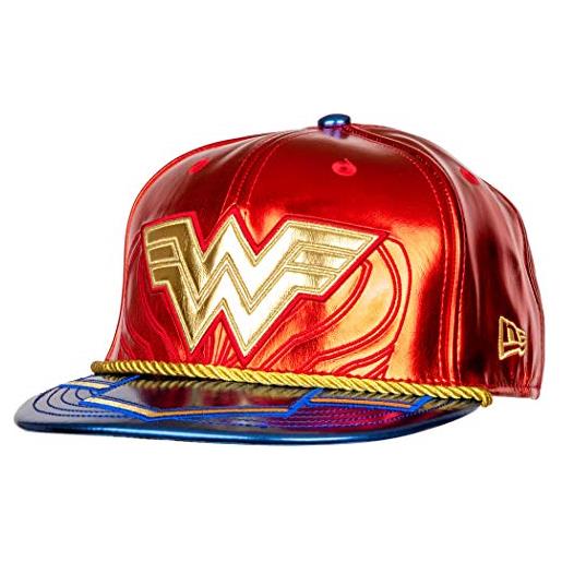 New Era wonder woman 1984 character armor 59fifty - cappello aderente rosso 7.375