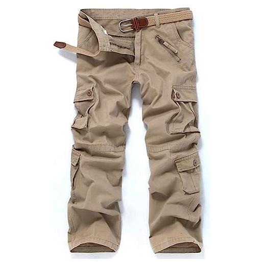 Digralne pantaloni cargo vintage pantaloni da lavoro per uomo pantaloni da esterno in cotone pantaloni tattici da combattimento con molte tasche pantaloni ranger uomo