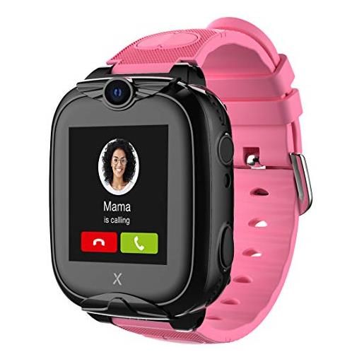 XPLORA xgo 2 - orologio mobile per bambini (4g) - chiamate, messaggi, modalità scuola, gps, funzione sos, fotocamera, torcia e contapassi - inclusi 2 anni di garanzia (rosa)