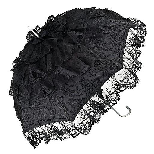 VON LILIENFELD ombrello da sposa matrimonio parasole donna melissa nero