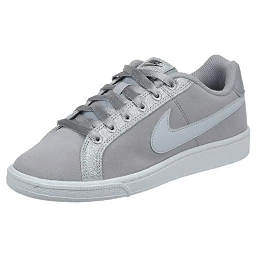 Nike wmns court royale prem, scarpe da ginnastica donna, atmosphere grey/vapste grey/white/black, 42.5 eu stretta