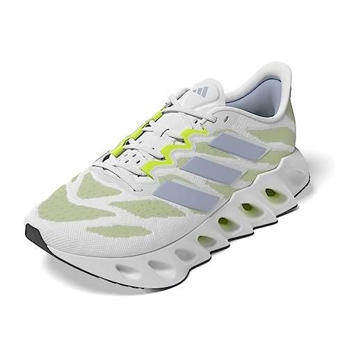 adidas switch fwd m, shoes-low (non football) uomo, ftwr white/wonder blue/lucid lemon, 46 eu
