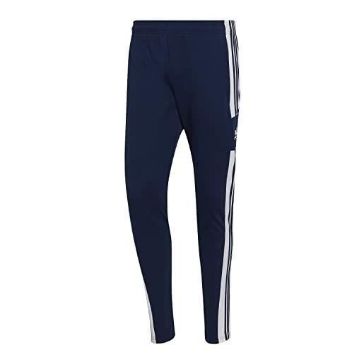 adidas squadra 21 training tracksuit bottoms pantaloni da ginnastica, team navy blue/white, l uomo