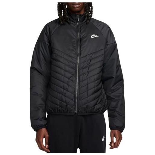Nike fb8195-011 m nk wr tf midweight puffer giacca uomo black/khaki/sail taglia 3xl