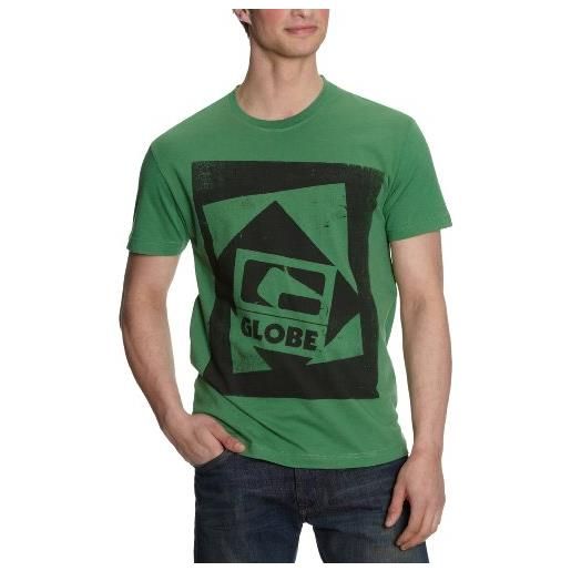 Globe carbon tee-maglietta da uomo verde verde l