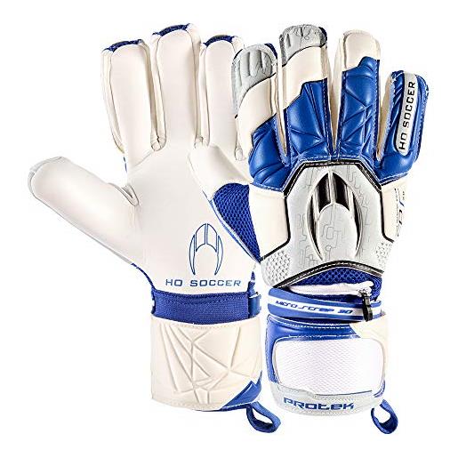 HO Soccer protek negative blue spark guanti da portiere unisex adulto, unisex - adulto, 0510735, blu/bianco, 10.5