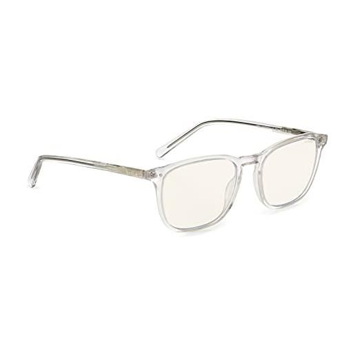 Bollé Safety prbwell20c wellington occhiali da lettura, 2 contro, lente pc incolore, tecnologia prb420, bloccante della luce blu, montatura in acetato di vetro per unisex