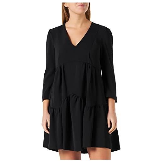 Sisley dress 46cvlv02d, black 100, 38 donna