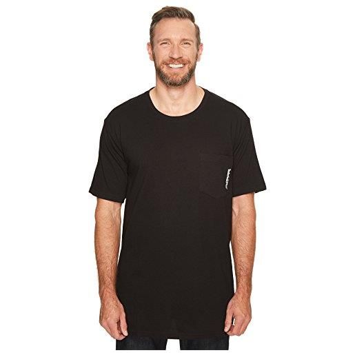 Timberland PRO maglietta a maniche corte da uomo con piastra base, nero corvino, 4x-large grande
