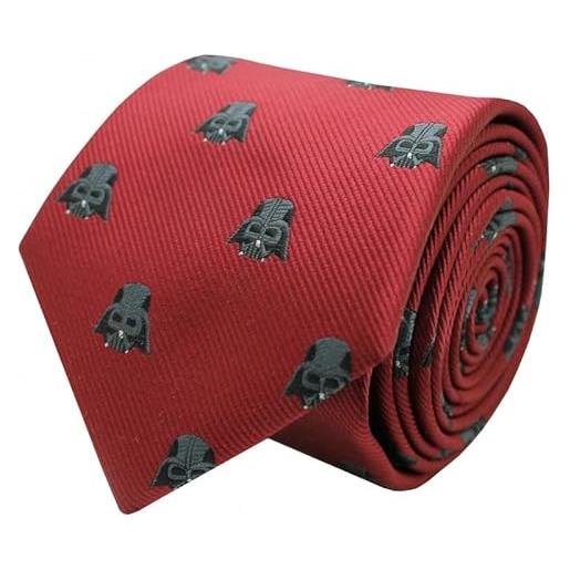 MASGEMELOS - cravatta seta darth vader star wars rosso, multicolore, l