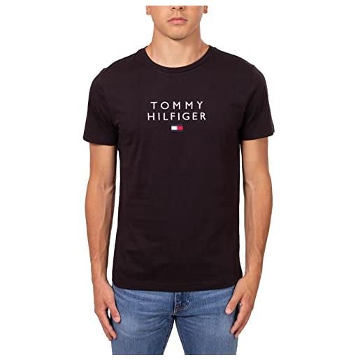 Tommy Hilfiger - t-shirt uomo con stampa flag - taglia m