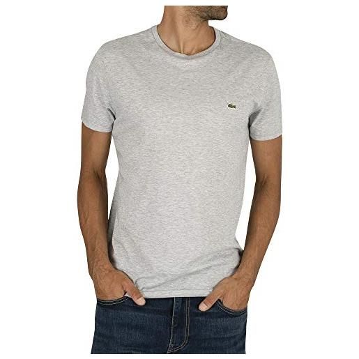 Lacoste th6709, t-shirt uomo, white, xs