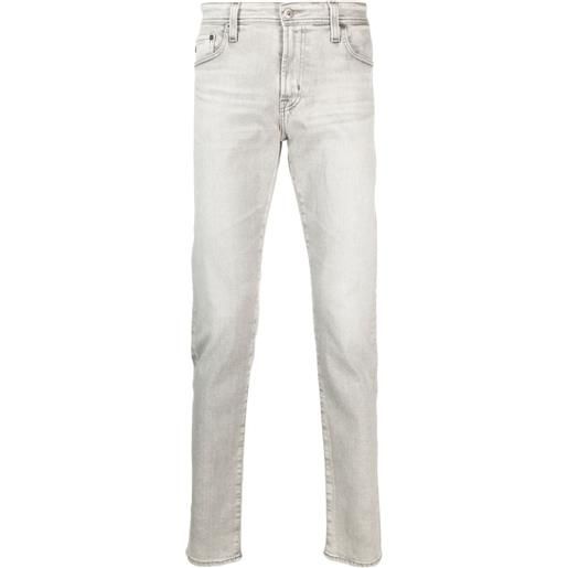 AG Jeans jeans skinny dylan con vita media - grigio