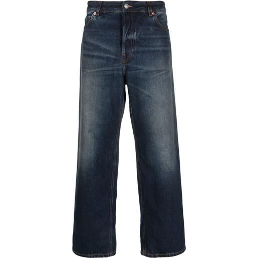Haikure jeans betty a vita alta - blu