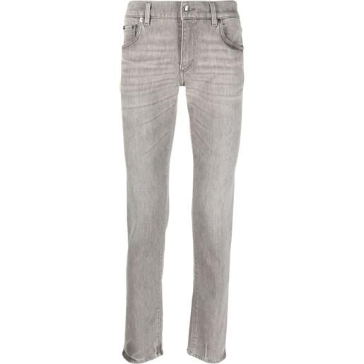 Dolce & Gabbana jeans skinny - grigio