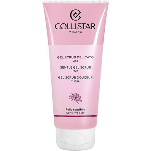 Collistar gel scrub delicato viso 100 ml gel esfoliante per il viso tubetto pelle sensibile