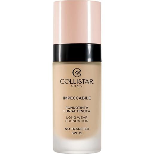 COLLISTAR fondotinta impeccabile 2g beige dorato spf15 waterproof 30ml