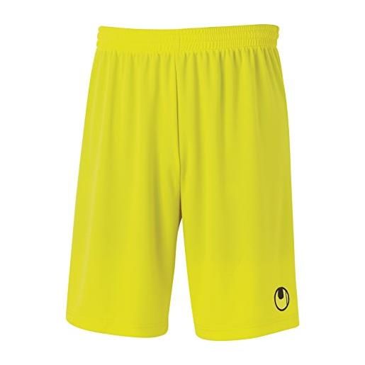 uhlsport center basic ii - pantaloncini uomo limone giallo fr: xxs (dimensioni produttore: xxs)