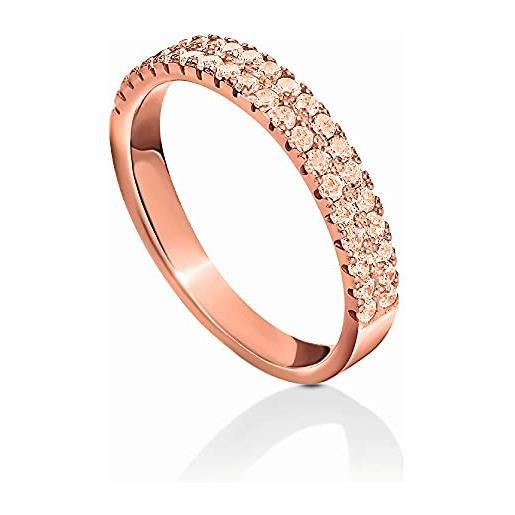 Folli Follie anello donna rosa misura 16 (3r16s042rs)