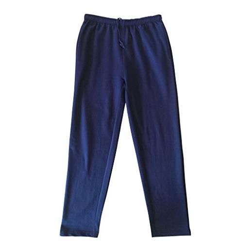 Herbold Sportswear pantaloni da jogging da uomo, joggers, marina militare, xl