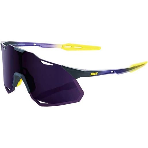 100percent hypercraft xs sunglasses oro dark purple lens/cat3