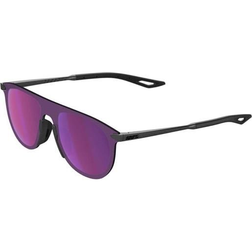 100percent legere coil sunglasses oro purple multilayer mirror lens/cat3