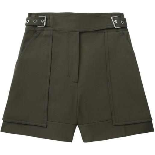 3.1 Phillip Lim shorts con cintura - verde