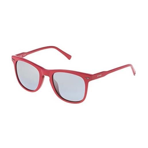 Sting ss6581512ghx occhiali da sole, rosso (rojo), 51.0 uomo