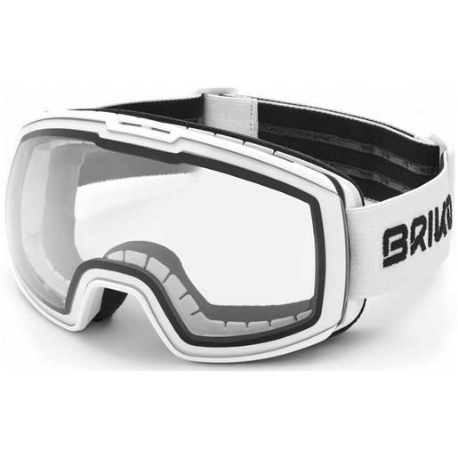 Briko kili 7.6 photochromic ski goggles bianco photocromatic/cat1-3