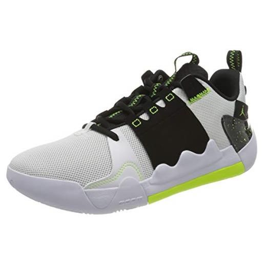 Nike jordan 0 grvty, basketball shoe uomo, multicolore white volt black 170, 47.5 eu