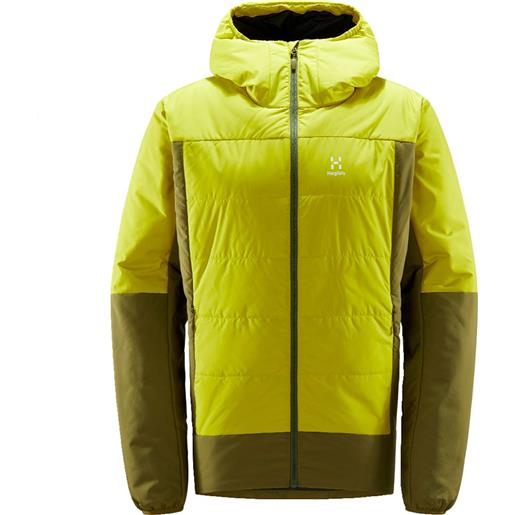 Haglofs mimic silver jacket verde, giallo s uomo