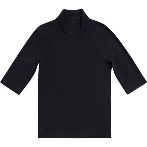 Balenciaga t-shirt a collo alto - nero