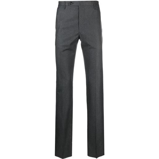 Rota pantaloni sartoriali con pieghe - grigio