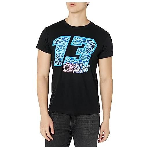 VR/46 RIDERS ACADEMY t-shirt manica lunga riders academy fila , uomo, xs, grigio tortora