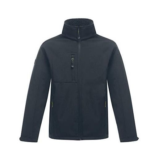 Regatta groundfort ii premium - giacca a maniche lunghe con cappuccio, tinta unita, colore: grigio (ferro (nero), taglia s)