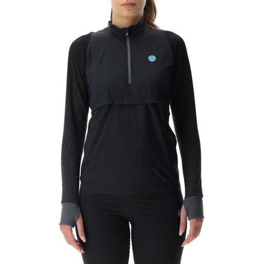 Uyn running exceleration wind long sleeve t-shirt nero xs donna