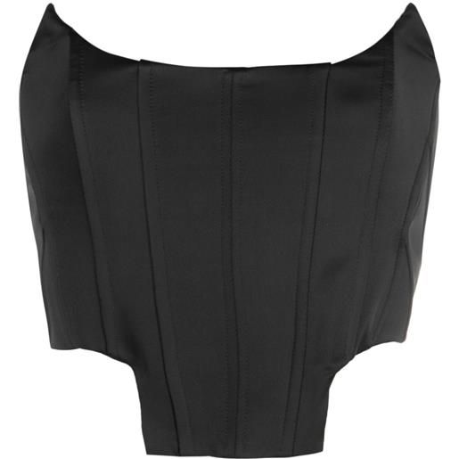 Giuseppe Di Morabito corsetto senza spalline - nero