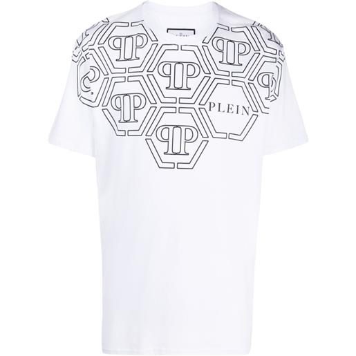 Philipp Plein t-shirt girocollo - bianco