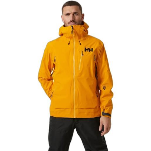 Helly Hansen odin 9 worlds 2.0 jacket arancione 2xl uomo