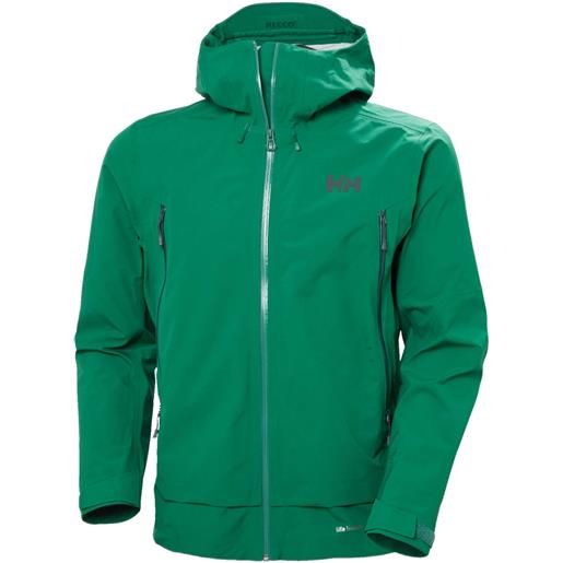 Helly Hansen verglas infinity jacket verde s uomo