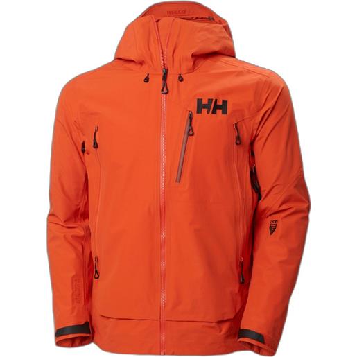 Helly Hansen odin 9 worlds 3.0 jacket arancione 2xl uomo