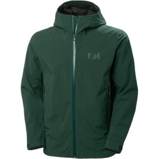 Helly Hansen verglas 3l jacket verde 2xl uomo