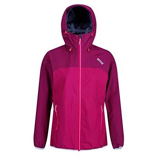 Regatta imber ii waterproof and breathable hooded active hiking shell, giacca donna, smalto/ceramica, 14