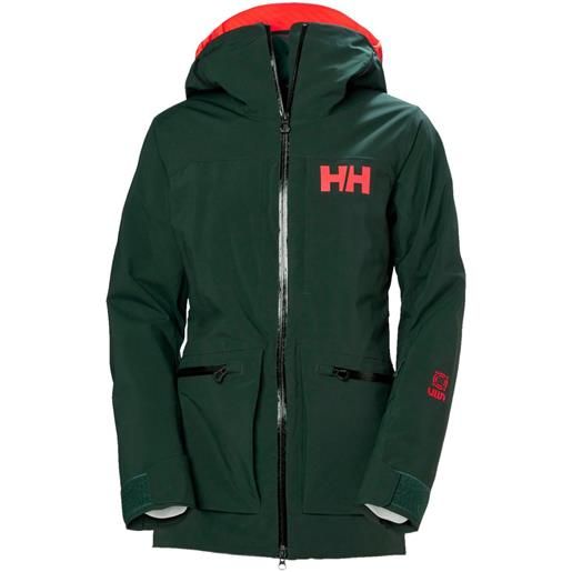 Helly Hansen powderqueen infinity jacket verde l donna
